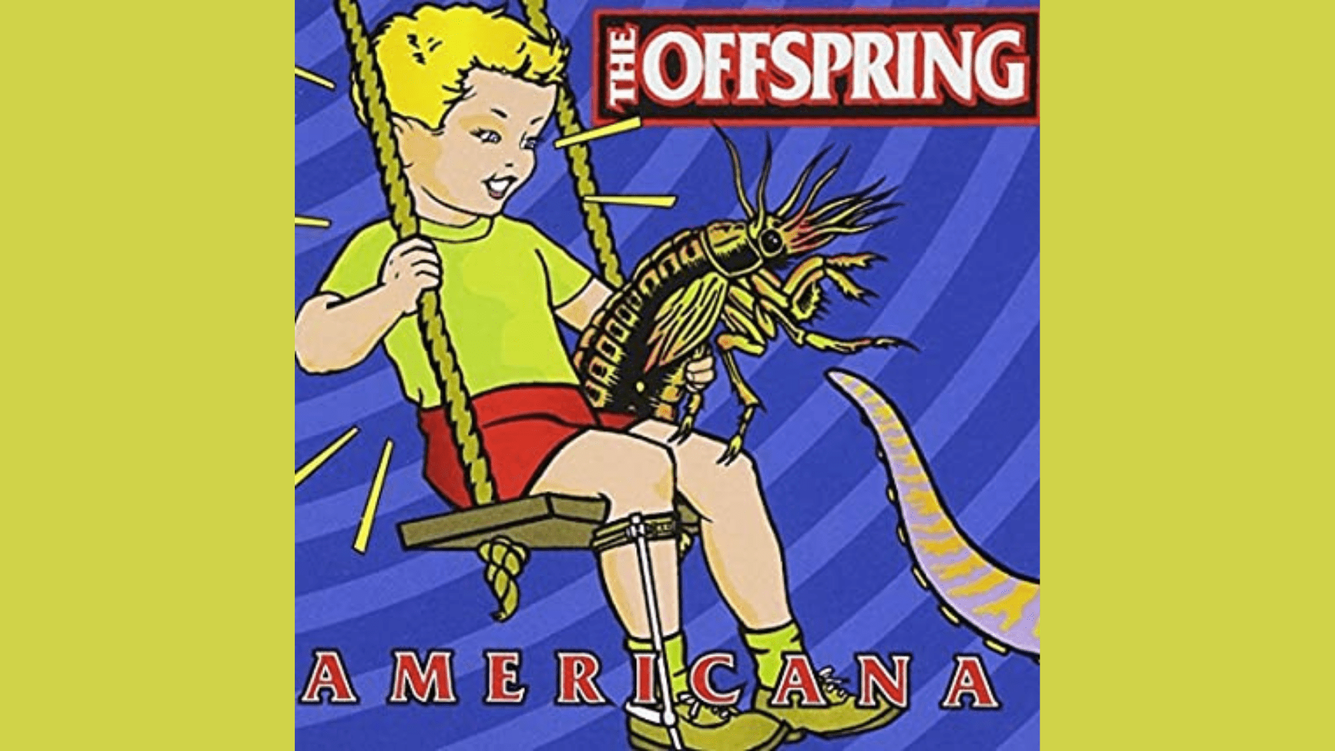 Offspring kids aren t alright. The Offspring Americana 1998. The Offspring обложка. Offspring обложки альбомов. Americana (the Offspring album).